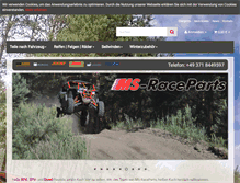 Tablet Screenshot of ms-raceparts.de